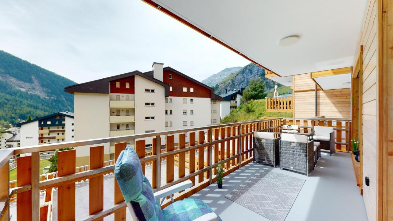 Apartment With Sauna And Mountain View Leukerbad Exterior photo